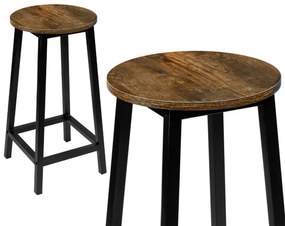 Barová stolička Flint Rustic loft dub