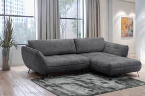 XXXLutz ROHOVÁ SEDAČKA, textil, antracitová MID.YOU - Sedačky - 000694008604
