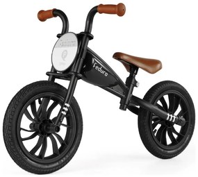 QPlay - Odrážadlo FEDURO čierna/hnedá