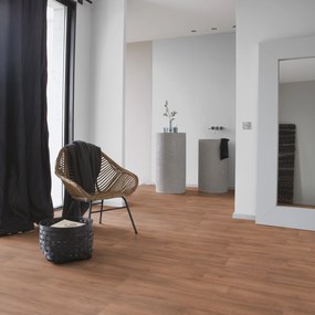 AKCIA: 265x300 cm PVC podlaha - lino AladinTex Plus 1236 Cajou Honey, šíře, hnedá, filc, chodba / predsieň, Gerflor
