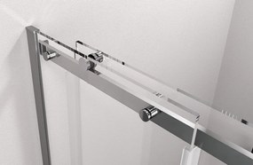 Polysan Polysan, THRON LINE ROUND sprchové dveře 1300 mm, kulaté pojezdy, čiré sklo, TL5013-5005