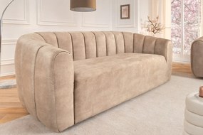 Pohovka BABYLON 200 cm velvet béžová