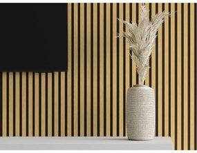 Mexen Lam-F, akustické stenové lamely 275 × 31,5 cm, filc 6 mm, dub jantárový, S105-275317-2812-073