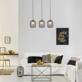 Rabalux 3132 - Luster na lanku GRENDEL 3xE27/60W/230V