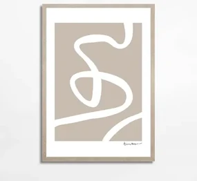 Maľba IRREGULAR LINE I 50x70 cm