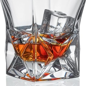 Bohemia Jihlava poháre na whisky Pyramída 280 ml 1KS