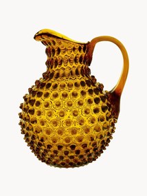 Ručne fúkaný džbán Hobnail, 2 l