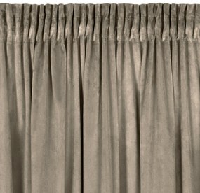 ZATEMŇOVACÍ ZÁVES NA PÁSKE ROSA 140X270 CM HNEDÁ