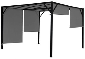 Pergola so sťahovacou strechou 3x3 m Dekorhome