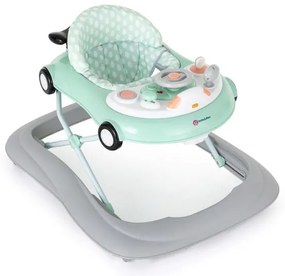 PETITE&amp;MARS - Detské chodítko s melódiou CABRIO 2xAA mint