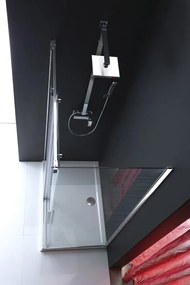Polysan Polysan, ALTIS obdĺžniková sprchová zástena 1300x1000mm L/P varianta, AL4015CAL6115C
