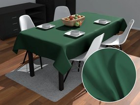 Biante Veľký obdĺžnikový bavlnený saténový obrus ST-014 Zelený 180x240 cm