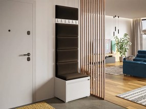 Predsieň Paggy 60x30 (biela + čokoládová). Vlastná spoľahlivá doprava až k Vám domov. 1122792