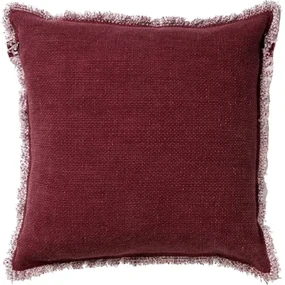 Dekoračný poťah na vankúš BURTO MERLOT 45x45 cm, vínový