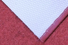 Associated Weavers 500x100 cm Protišmykový behúň na mieru Jena 10 - obšitý zo všetkých strán, červená, chodba / predsieň