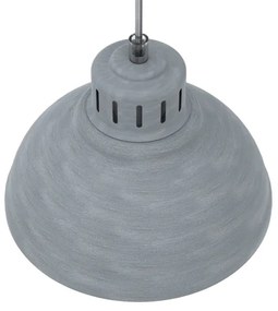 Luster na lanku SVEN 2xE27/15W/230V šedá