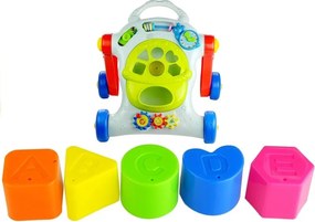 LEAN Detské farebné chodítko - zvuky, svetlá