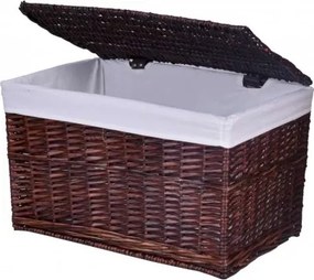 Prútený kôš - hnedý 65 L
