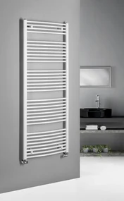Aqualine Aqualine, ORBIT vykurovacie teleso s bočným pripojením 600x1680 mm, 1013 W, biela, ILO66T