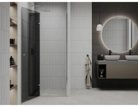 Mexen Roma, sprchové dvere do otvoru 70 x 190 cm, 6mm šedé sklo, chrómový profil, 854-070-000-01-40
