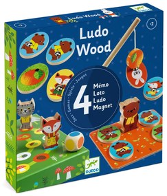 Ludo Wood – súprava 4 hier (v lese)