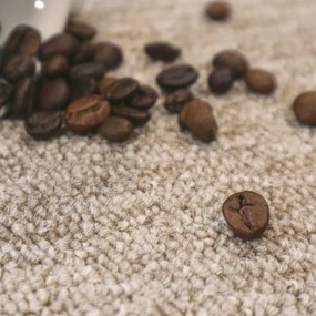 Betap, Koberec metráž Rambo - Bet 70, na mieru, šíře 3m,4m,5m, béžová, ab (mriežka), kuchyňa