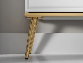 TV STOLÍK BELLINI BIELY VYSOKÝ LESK 160 cm