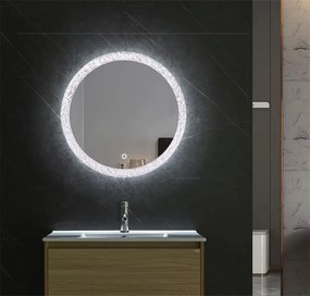 Rea Zrkadlo ⌀60 cm s regulovateľným LED osvetlením HOM-01502