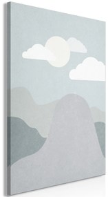 Artgeist Obraz - Mountain Adventure (1 Part) Vertical Veľkosť: 40x60, Verzia: Na talianskom plátne