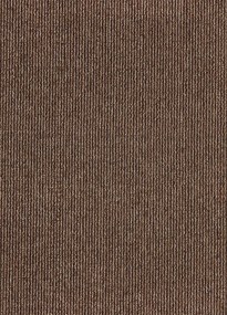 Koberce Breno Metrážny koberec TOBAGO 93, šíře role 400 cm, hnedá
