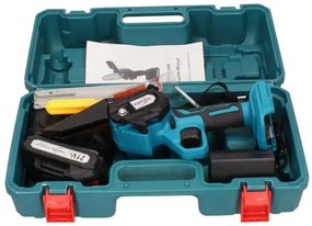 Nakida Akumulátorová ručná mini pílka NAKIDA HT-5719 + 2x batéria 21 V + 127 mm + 185 mm lišta + 2 reťaze
