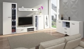 Obývacia stena Rumba, biela