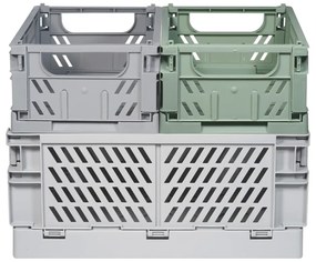 Plastové detské úložné boxy v súprave 3 ks - Kindsgut