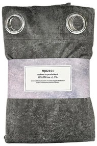 Záves na priechodkách MJ82101/9 135x250 šedá