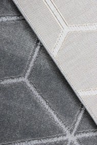 Koberec Diamond K4422S SILVER / SILVER Glamour
