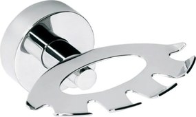 Sapho Sapho, X-ROUND držiak kefiek, chróm, XR901