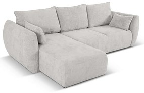 Svetlosivá rohová pohovka (ľavý roh) Matera – Cosmopolitan Design