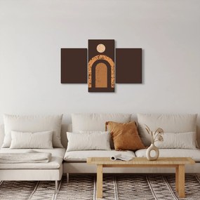 Obraz - Oranžové oblúky N⁰3 (90x60 cm)
