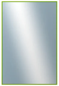 DANTIK - Zrkadlo v rámu, rozmer s rámom 80x160 cm z lišty NIELSEN zelená (7269207)