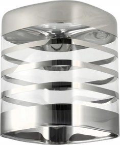 Sklenené tienidlo OBDĹŽNIKOVÉ HORIZONTÁLNE PRUHY