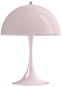 Louis Poulsen Prenosná lampa Panthella 250 Opal Pale Rose