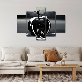 Obraz čierneho jablká (150x105 cm)