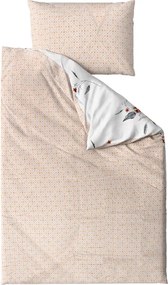 Obojstranné obliečky DUO SENSE SOFIRA krémové + obliečka na vankúšik 40x50 cm ZDARMA Rozmer obliečky: 70 x 90 cm | 140 x 200 cm