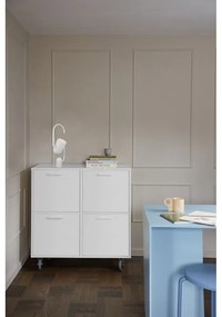 Biela nízka komoda 89x82 cm Keep by Hammel - Hammel Furniture