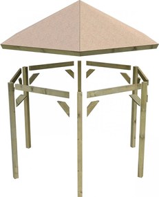 Záhradný altánok LISABON 2,99x2,6 m Lanitplast