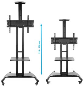 JAKS MOBILNÝ STOJAN NA TELEVÍZOR 32"-70", KART714