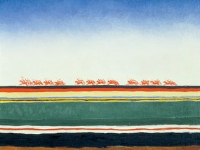 Obrazová reprodukcia Red Cavalry, Kazimir Malevich