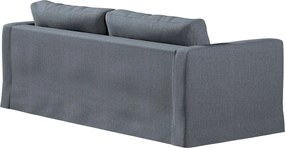 Poťah na sedačku Karlstad (nerozkladáci, 3-miestný, dlhý) farba produktu sivá látka zapletaná