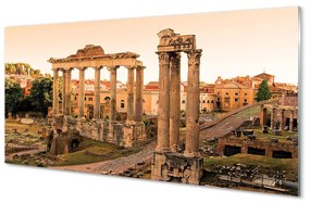 Sklenený obraz Rím Roman Forum svitania 140x70 cm