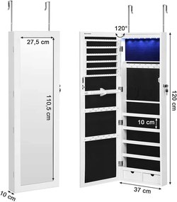 Závesná šperkovnica JBC93W